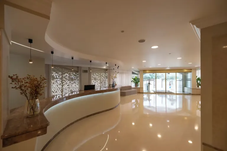 Receção do hotel Avenida de Fátima